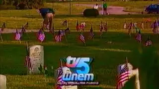 This Concludes Our Broadcasting Day TV Sign Off .. WNEM Channel 5 Bay City, Flint, Saginaw, Michigan