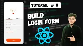 Create Login Form In Food Delivery App || React Native Tutorial #6