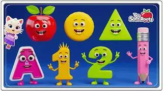 Preschool Learning activities for 3 year olds at home | Learn ABC Phonics Shapes Numbers Colors 🌈