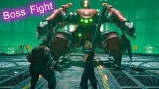 How to Defeat Robot Scorpion Boss Final Fantasy 7 Remake PS4 Pro