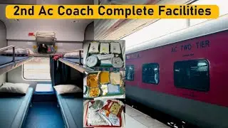 2nd AC coach inside view | 2nd V/s 3rd ac | 2nd ac facilities | New Delhi-Dibrugarh Rajdhani Express