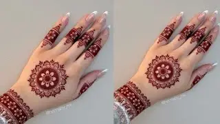 Beautiful Mandala Mehndi Design | Diwali special Mehndi Design 2025 | Mehndi ki design |Henna Design