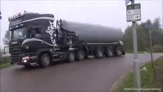 Scania v8 sound met brulpijp (Straight Pipes Loud Sound!! ) - Lucas uit Vroomshoop