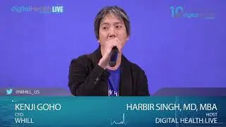 Interview Kenji Goho/Whill - Digital Health Summit Live Studio - #CES2019 #DHS19