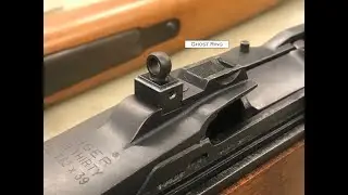 Making a Ghost Ring Rear Sight for a Ruger Mini 30 or Mini 14 Rifle