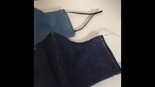 Blue Jean face mask