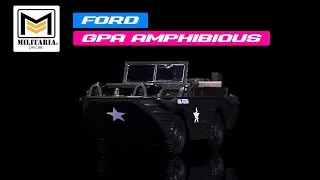 Ford GPA Amphibious Vehicle Olive Drab 