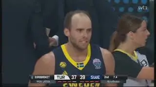Basketboll EM i Riga 2025 Sportnytt 6 9  Sverige skakade storfavoriten Turkiet i &aring;ttondels