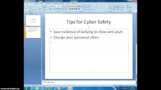 Adding Bullet points To a PowerPoint Presentation