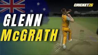 Cricket 26 Bowling Action :Glenn McGrath