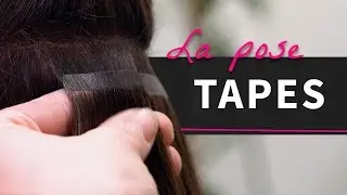 Pose extensions bandes adh&eacute;sives - extensions Extiff