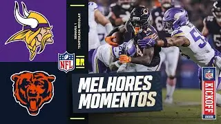 SEMANA 1 | Minnesota Vikings vs Chicago Bears | Melhores Momentos | NFL 2025