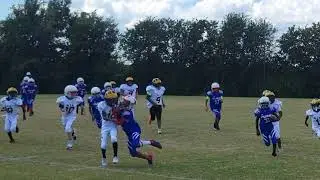 Lightning Leon clears path for teammate #BlockingMatters #d1athlete #d1bound