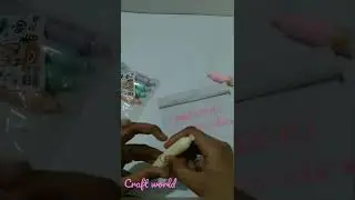 unboxing mini cute candy highlighter pen 🤩#short #craftworld  #unboxingvideo