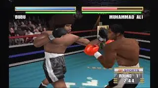 Knockout Kings 2000 [PS, Exhibition, Hard] (Muhammad Ali KO, Fast)