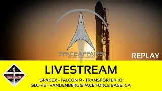 SpaceX &mdash; Falcon 9 &mdash; Transporter 10 &mdash; SLC-4E &mdash; Ванденберг, Сан-Франциско, 4 марта 2024 г.