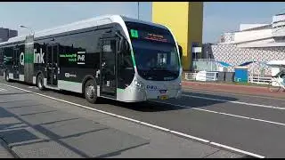 Qbuzz Qlink Groen 3474 als Qlink Groen Lijn 1 naar P+R Reitdiep