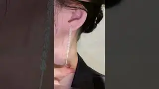 phoenix tail earrings with subtle meaning #viral #valentinesday #viralvideo #shorts
