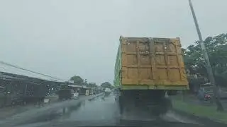 riving in the Rain 🌧️ | Relaxing Rainy Drive with Natural Rain Sounds | No Music