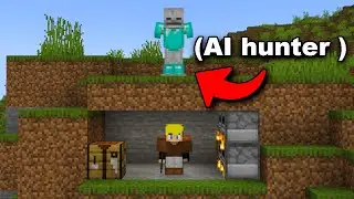 Minecraft Speedrunner vs AI Hunter...