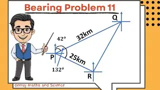 Master Bearings: Step-by-Step Solution to Find Bearing of R from Q