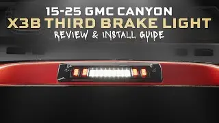 Upgrade Your 2015-2025 GMC Canyon | Morimoto X3B Third Brake Light Install Guide