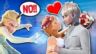 💍 ELSA IMPIDE la BODA de ANA y JACK FROST ❄️ANA no la PERDONA! 😱 Juguetes Fantásticos