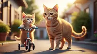 Mama Cat Works Day and Night to Buy School Shoes for Her Little Kitten 🐱👟📚 | Heartwarming Story