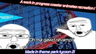 A brand new coaster animates big one recreation!