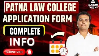 LIVE: Patna Law College 2025 Application Form OUT | Step-by-Step Apply Guide & Tips!