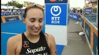 Aileen Morrison 2nd at Ishigaki ITU World Cup