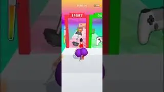 Twerk Race 3D Gameplay #shorts #tomman #twerkrace3d  #mobilegames #androidgames