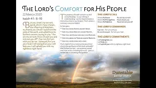 The Lord's Comfort for his People
