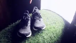 VLOG - Folding LED falcon eyes with Adidas ULTRA BOOST