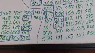 January 2023 Georgia Cash 3 daily rundown check it out midday numbers 01/15/2023