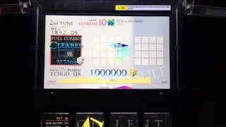 【jubeat Qubell】 STELLAR WIND [EXT] EXC Player: ICHGO.QS