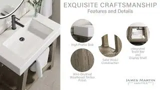 James Martin Vanities Auburn Series Bathroom Vanity from BathVanityExperts.com