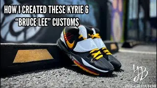 QUICK TUTORIAL: Kyrie 6 &ldquo;Bruce Lee&rdquo; Custom