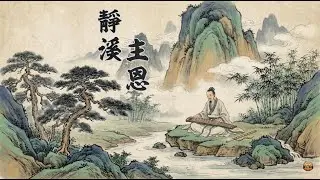 【🎶💗中文唯美古風敬拜詩歌】《靜溪主恩》古筝与笛子的灵修音乐｜ 愿你能感受到天父的恩典像春雨一样滋润你干渴的心田；愿那来自天上的平安，抚平你所有的焦虑与不安 ｜上帝的恩典如溪水涌流 | 原创古风敬拜