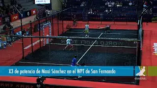 X3 de Maxi S&aacute;nchez en el WPT de San Fernando