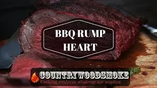 BBQ Rump Heart on the Weber Kettle