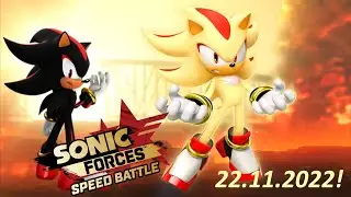 Tomorrow SUPER SHADOW! BIG HYPED! | Sonic Forces Speed Battle! (Android) (60fps)