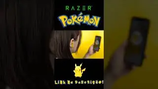 Fone de Ouvido Sem Fio Bluetooth Razer Pokemon Pikachu TWS
