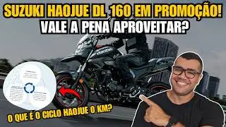 SUZUKI HAOJUE DL 160 EM PROMOÇÃO! VALE A PENA APROVEITAR?