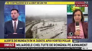 Alertă în 14 județe, gerul polar lovește din nou ăn România