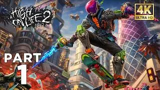HIGH ON LIFE 2 Gameplay Walkthrough Part 1 - INTRO [4K 60FPS] - No Commentary
