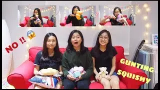 GUNTING SQUISHY MAHAL !!! ft. JANE ABIGAILS & JESSICA EFFENDY