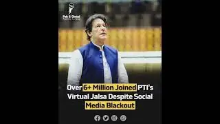6 Million plus people joined virtual jalsa 😍😍😍 #imrankahn #pti #pakistanipolitician #ptiloverfan