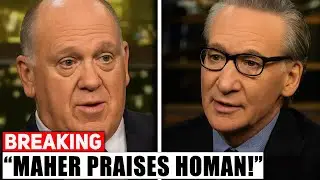 Bill Maher SHOCKED After Tom Homan DESTROYS His Amnesty Take LIVE!
