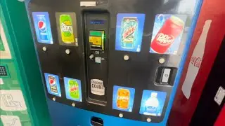 Pepsi can vending machine at Walmart Stafford VA